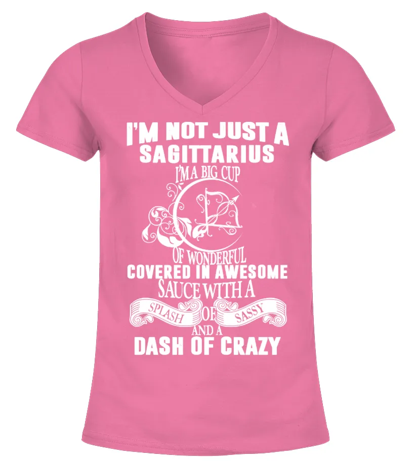 ** SAGITTARIUS  LIMITED EDITION ** CAMISETA CUELLO PICO MUJER