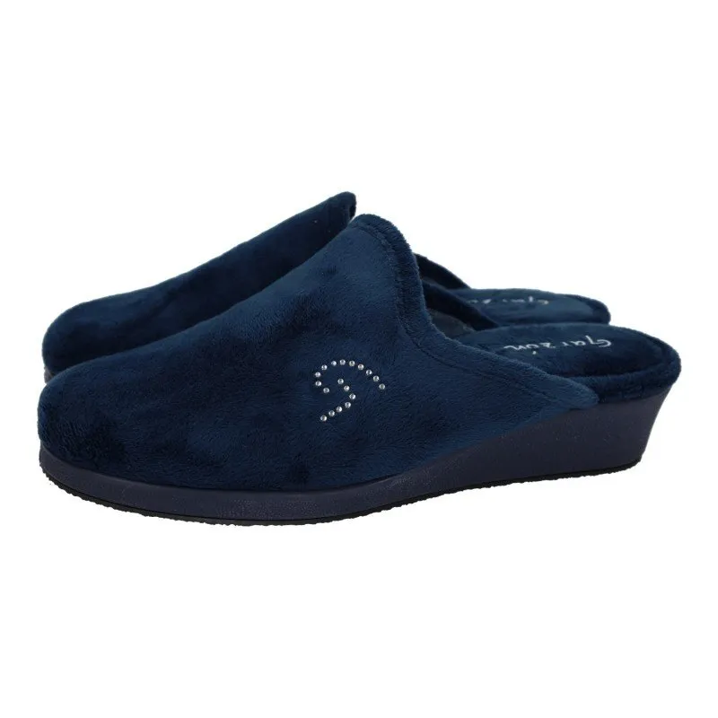 1824.247 Zapatillas con cuña color MARINO