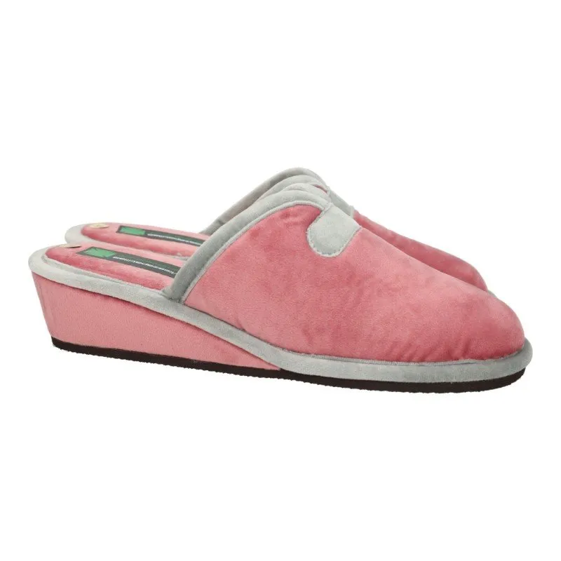 3003 Zapatillas con cuña color ROSA