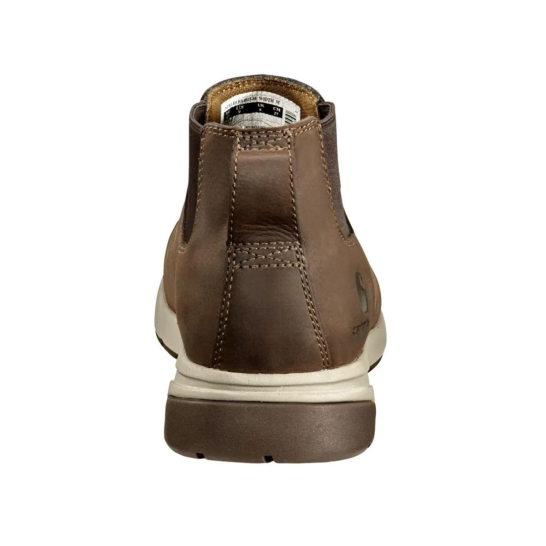 4" FORCE NANOTOE WATER RESISTANT ROMEO WORK BOOT BROWN