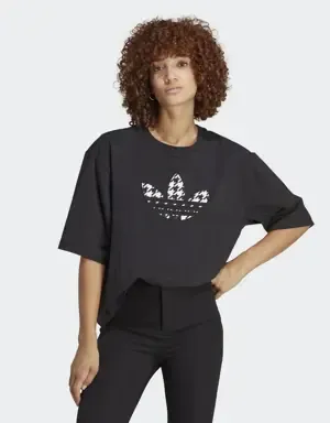 Adidas Camiseta Originals Houndstooth Trefoil Infill