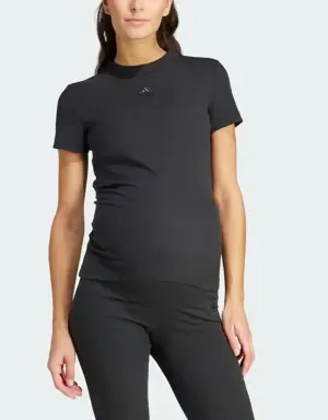 Adidas Camiseta Ribbed Fitted (Premamá)