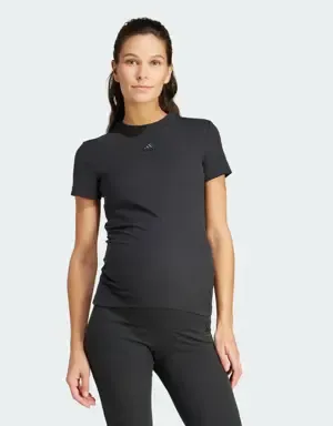 Adidas Camiseta Ribbed Fitted (Premamá)