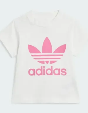 Adidas Conjunto camiseta y pantalón corto Trefoil