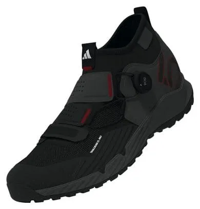 ADIDAS FIVE TEN ZAPATILLA MTB FIVE TEN 5.10 TRAILCROSS PRO CLIPIN NEGRA/GRIS/ROJA