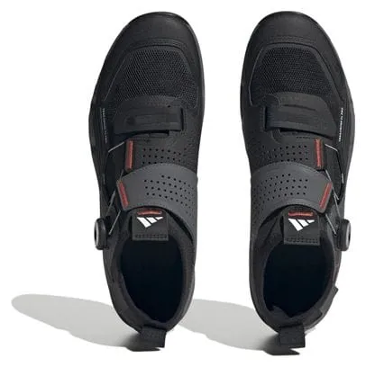 ADIDAS FIVE TEN ZAPATILLA MTB FIVE TEN 5.10 TRAILCROSS PRO CLIPIN NEGRA/GRIS/ROJA