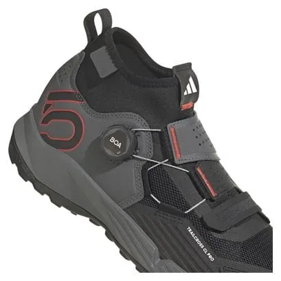 ADIDAS FIVE TEN ZAPATILLA MTB FIVE TEN 5.10 TRAILCROSS PRO CLIPIN NEGRA/GRIS/ROJA