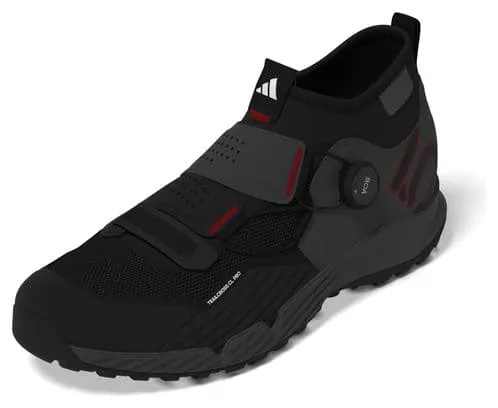 ADIDAS FIVE TEN ZAPATILLA MTB FIVE TEN 5.10 TRAILCROSS PRO CLIPIN NEGRA/GRIS/ROJA
