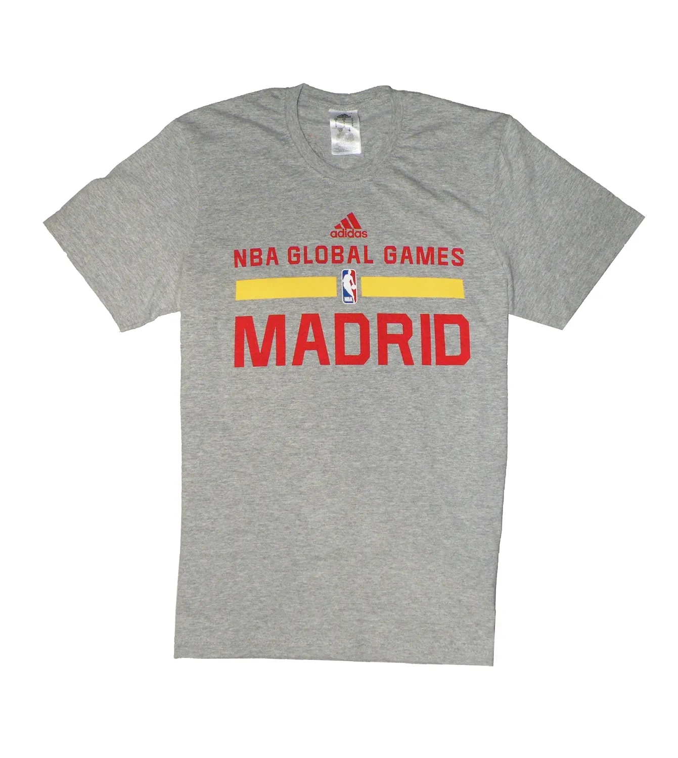 Adidas NBA Camiseta Game Time Matchup Real Madrid VS Boston Celtics (gris)
