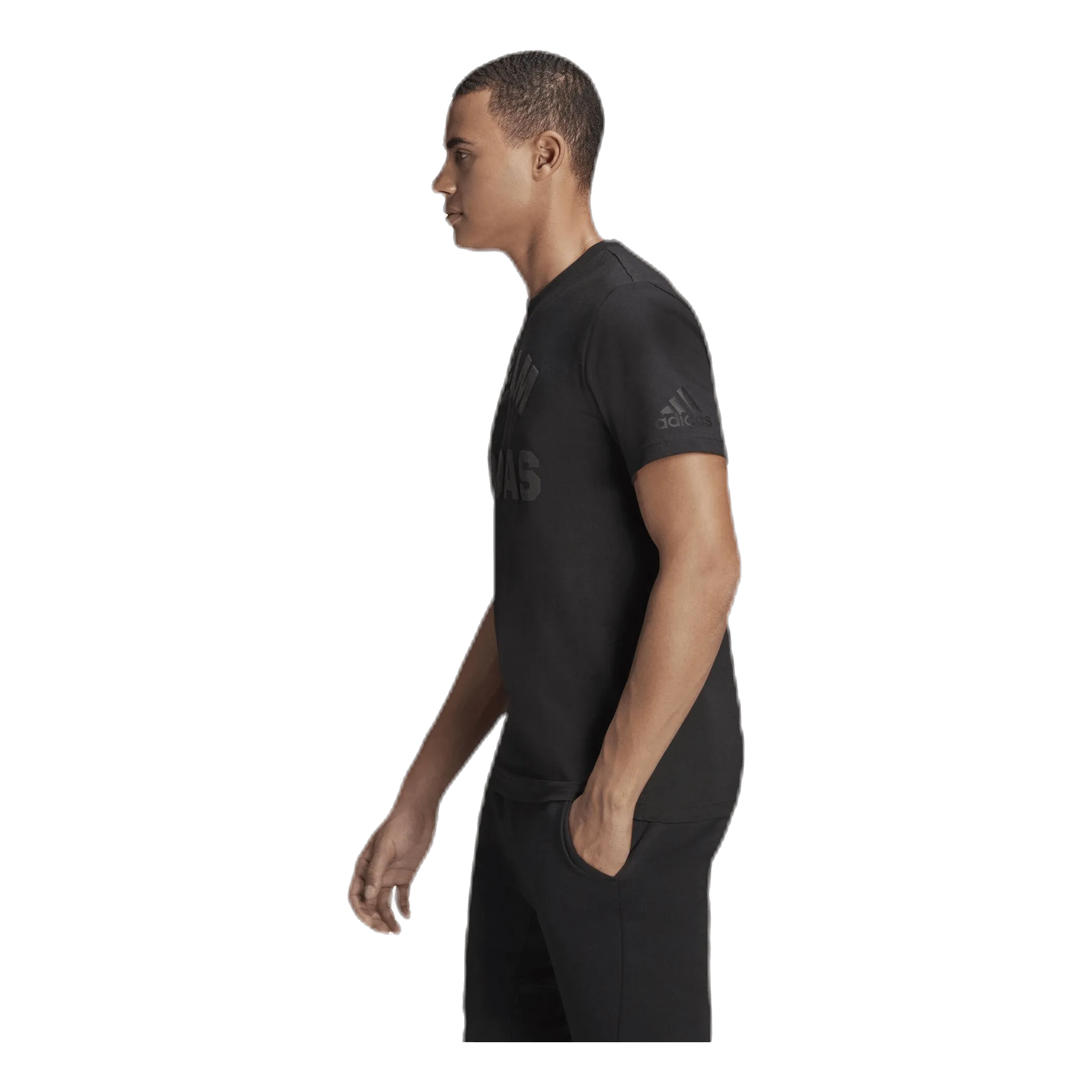 ADIDAS V TSHIRT BLACK
