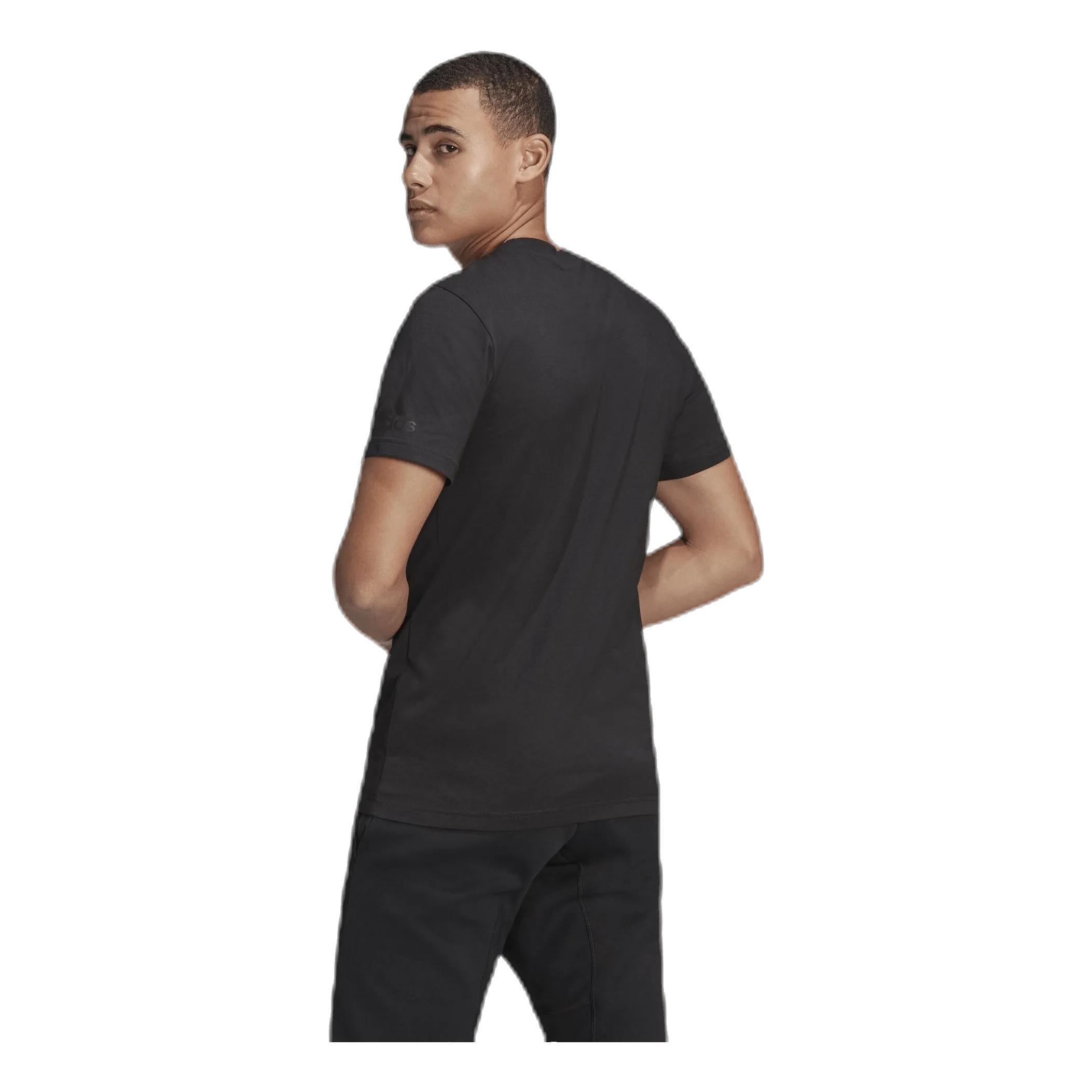 ADIDAS V TSHIRT BLACK