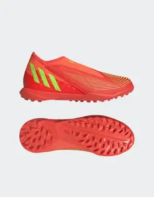 Adidas Zapatilla de fútbol Predator Edge.3 Laceless moqueta