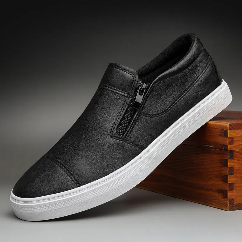 Alpargatas De Piel Sintética Para Hombre