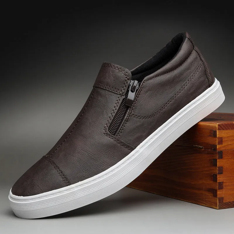 Alpargatas De Piel Sintética Para Hombre
