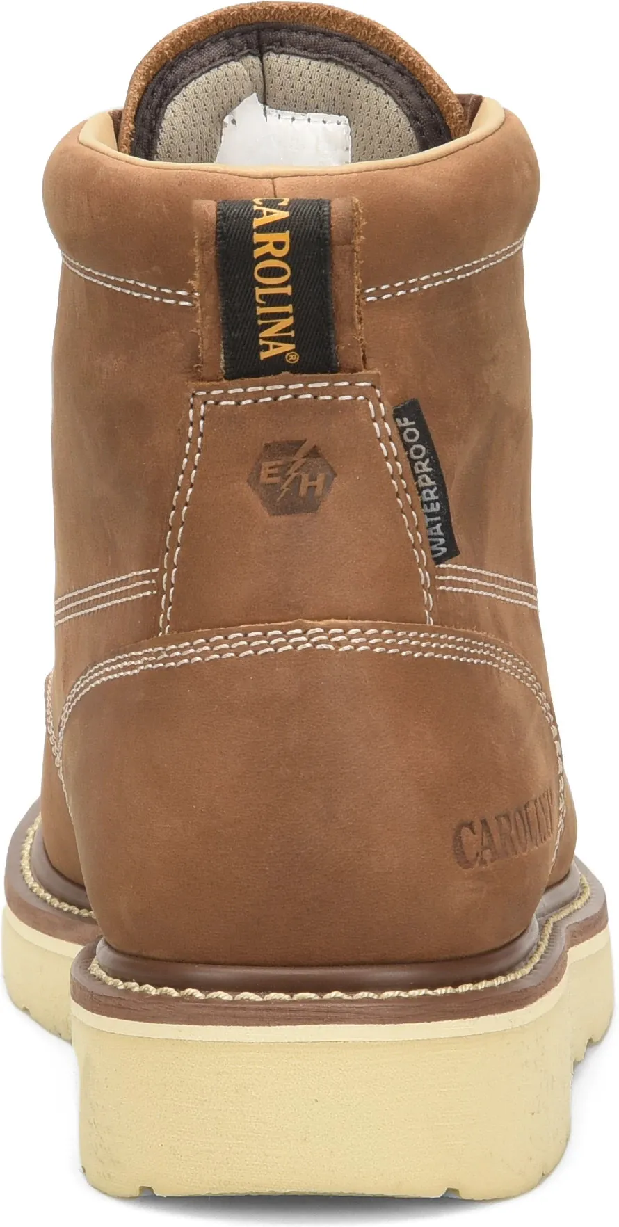 Amp 6" Waterproof Moc Toe Wedge Work Boot