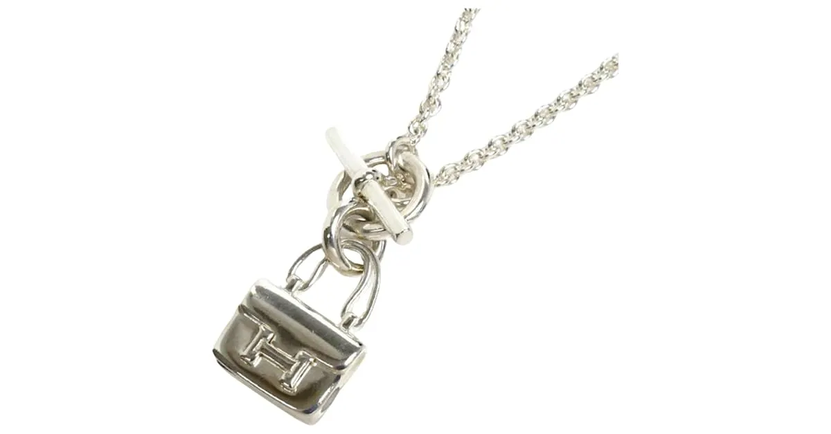 Amuleto Hermès Plata 