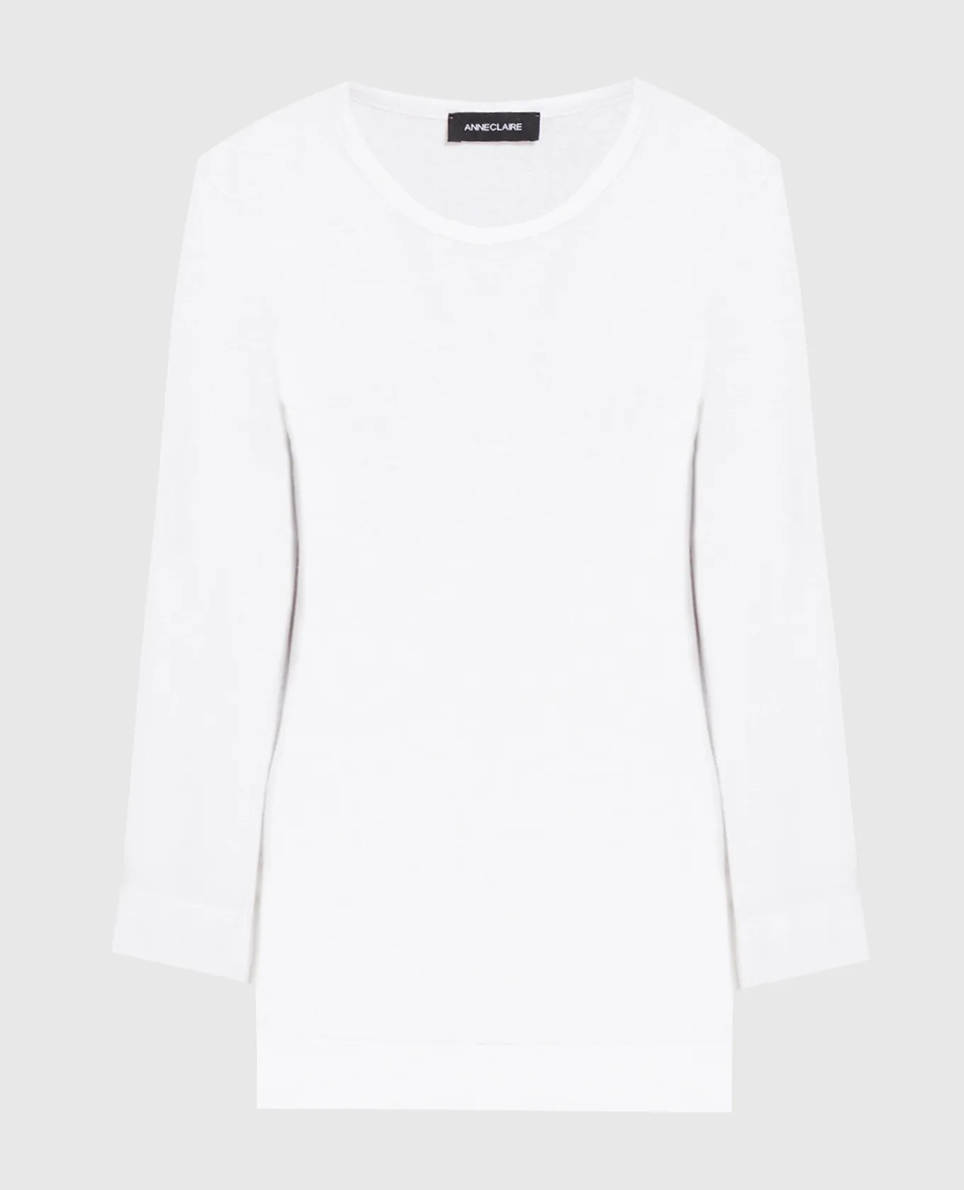 ANNECLAIRE White linen longsleeve