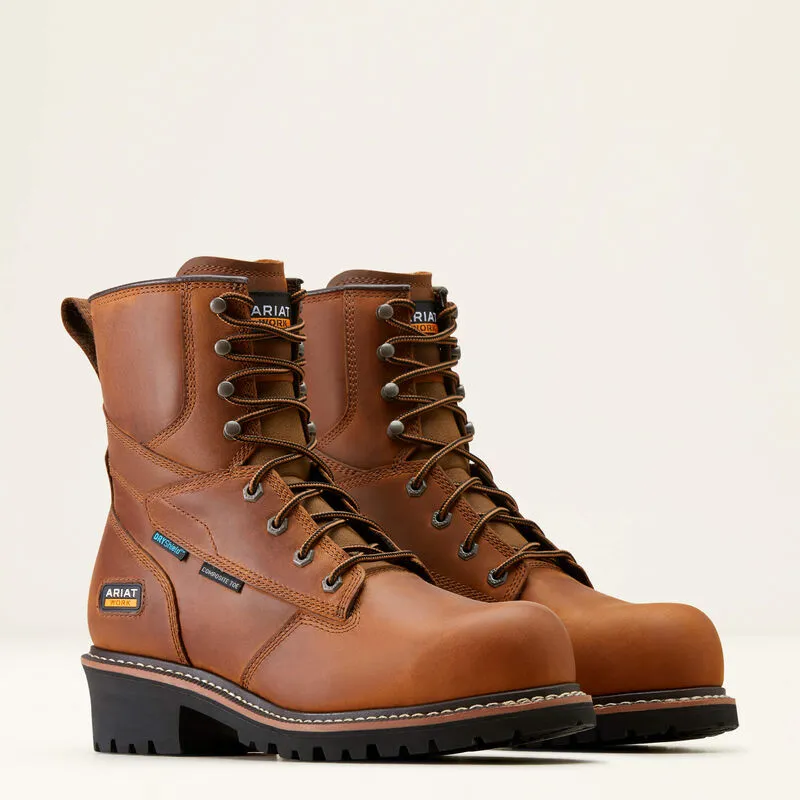 Ariat Logger Shock Shield Waterproof Composite Toe Work Boot