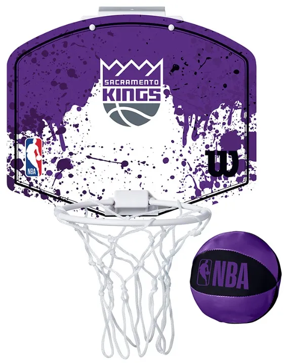aro Wilson NBA TEAM MINI HOOP SACRAMENTO KINGS