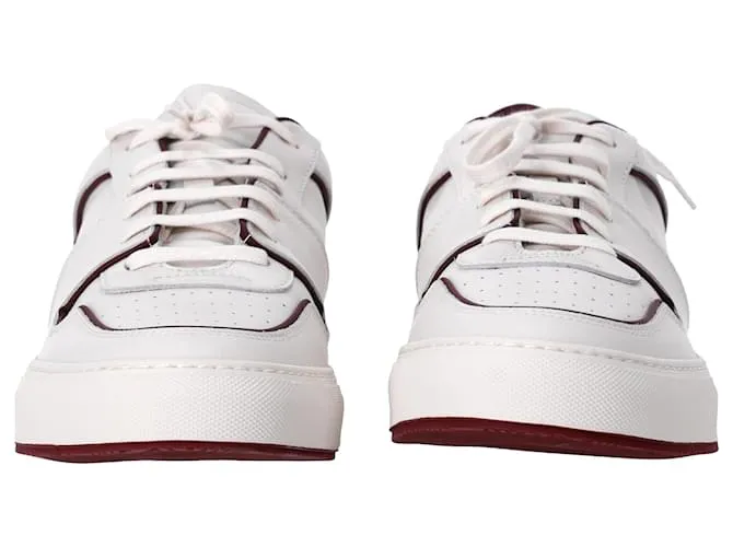 Autre Marque Zapatillas con cordones Common Projects Decades en cuero blanco 
