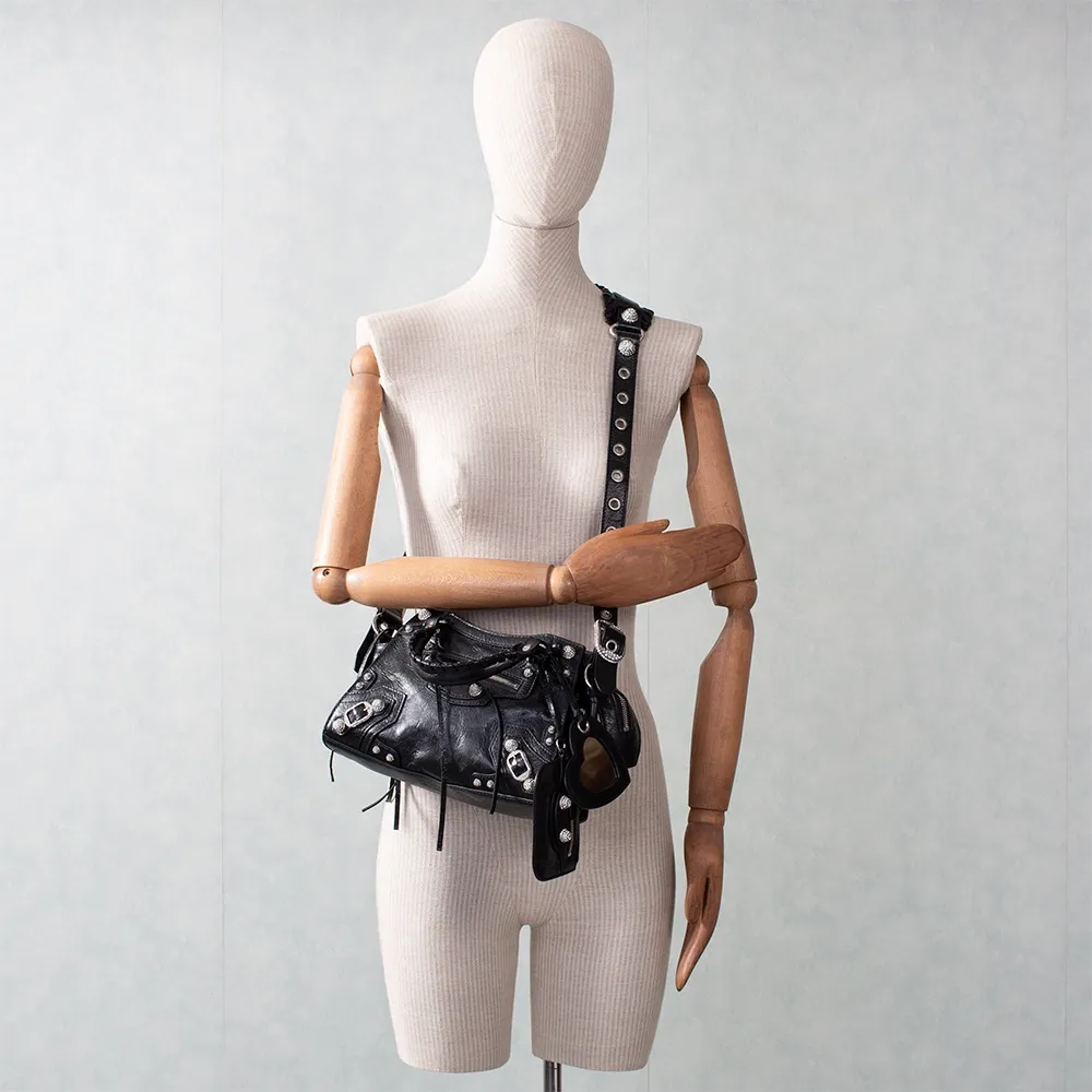 Balenciaga Bolso Neo Cagole XS Strass