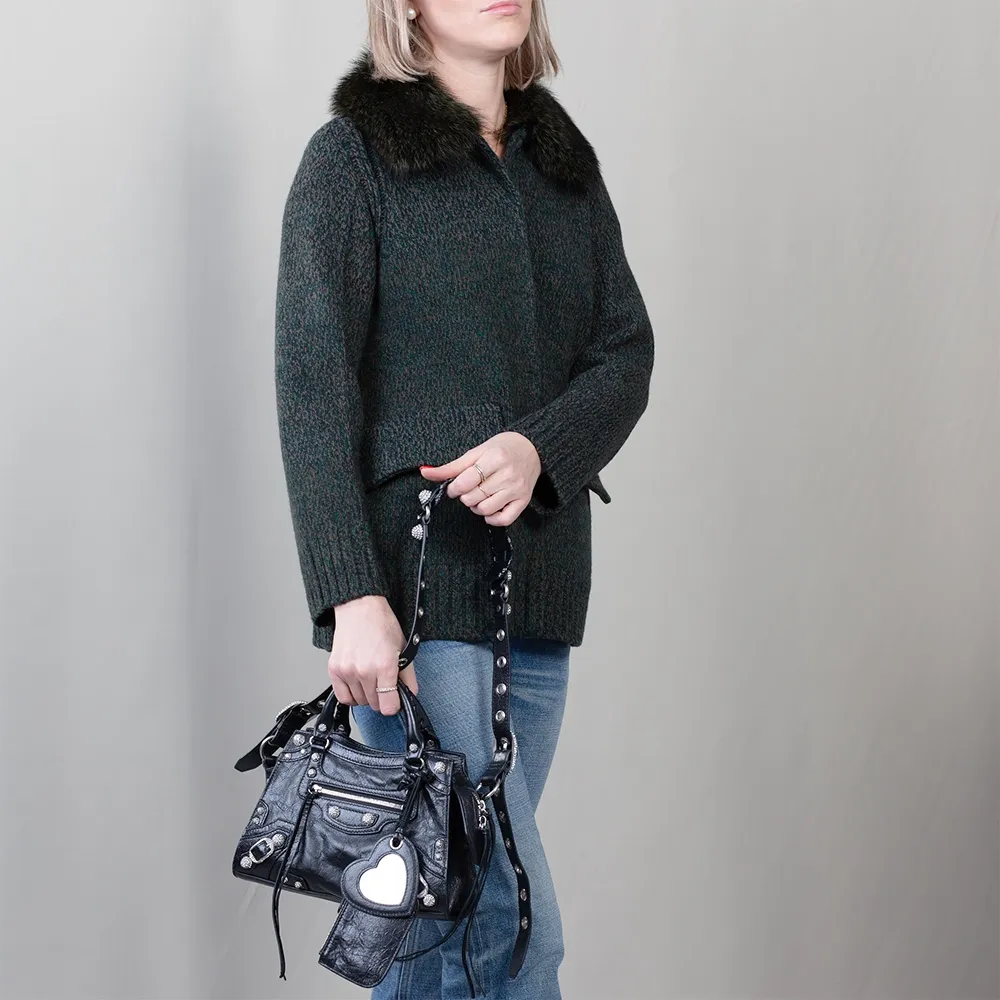 Balenciaga Bolso Neo Cagole XS Strass