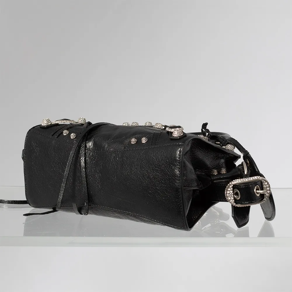 Balenciaga Bolso Neo Cagole XS Strass
