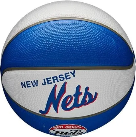 Balón Wilson NBA TEAM RETRO BASKETBALL MINI BROOKLYN NETS