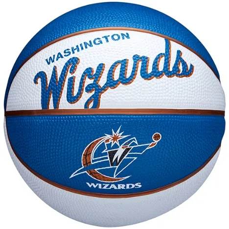 Balón Wilson NBA TEAM RETRO BASKETBALL MINI WAS WIZARDS