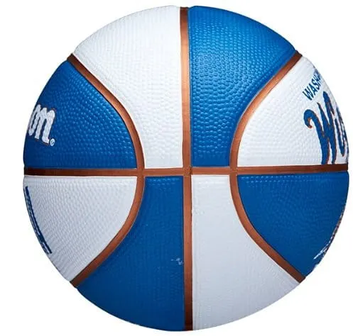 Balón Wilson NBA TEAM RETRO BASKETBALL MINI WAS WIZARDS