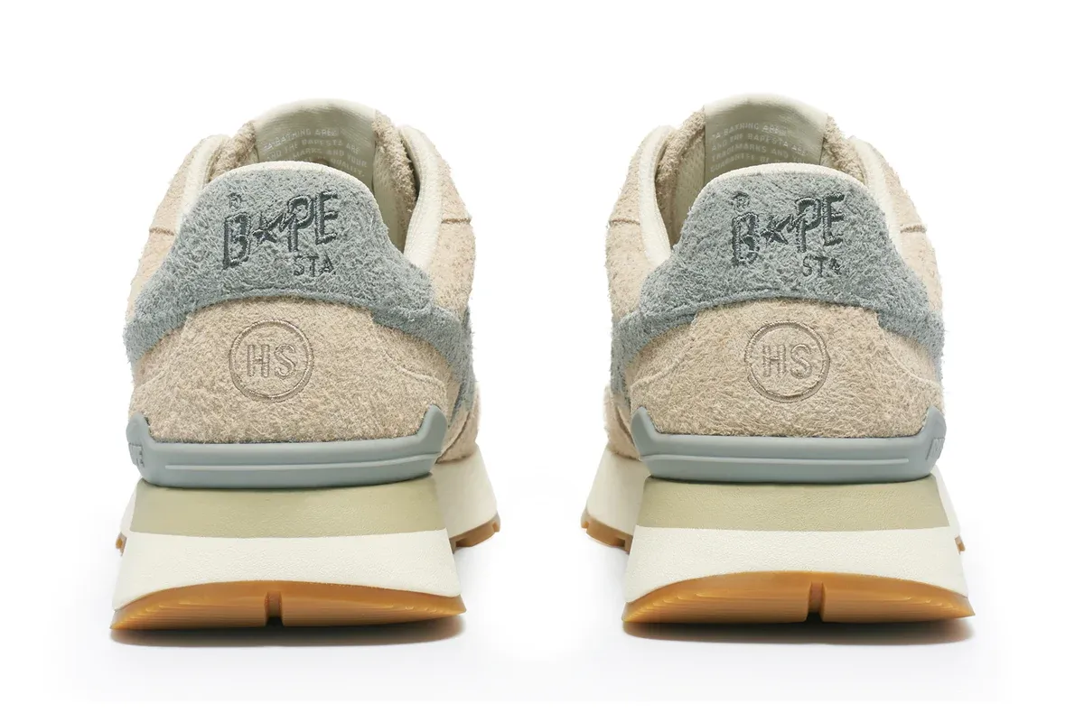 BAPE Highsnobiety x Road Sta Express "Beige Grey"