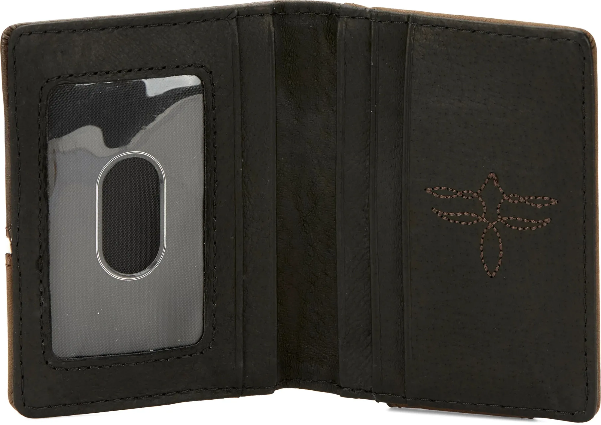 Basket Weave Card Wallet
