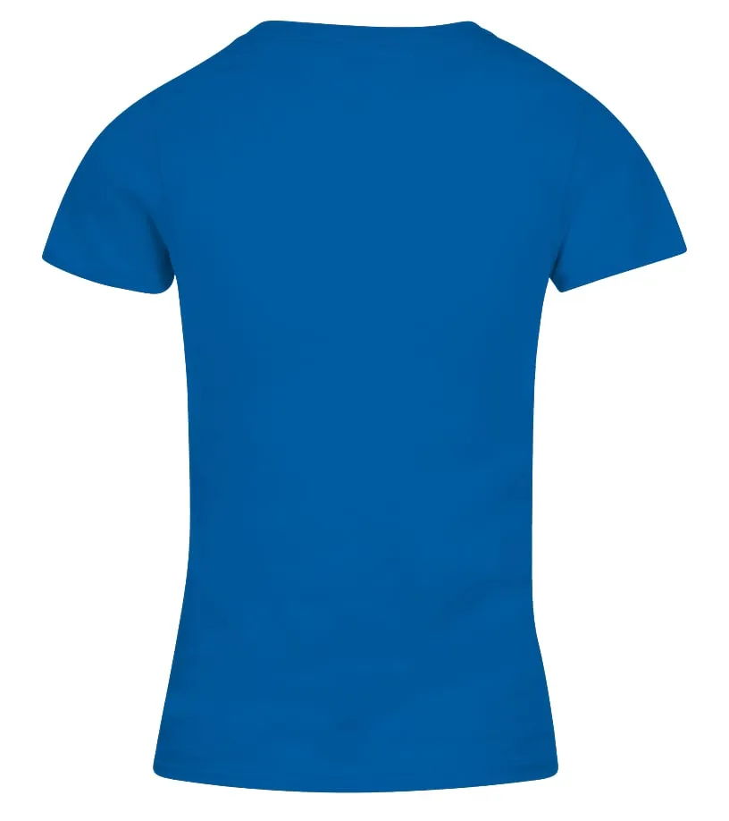 BEVO THE MESSIAH  BLUE LIMITED EDITION CAMISETA CUELLO PICO MUJER