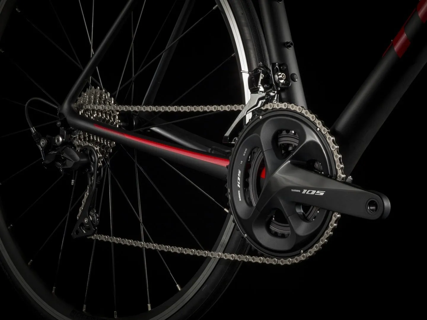 Bicicleta Ruta Trek Émonda SL 5 Negra 2019