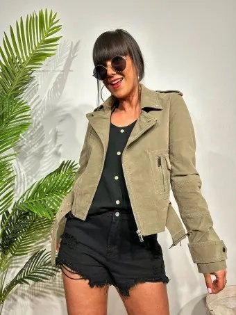 Biker Antelina BARTOW Khaki