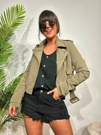 Biker Antelina BARTOW Khaki