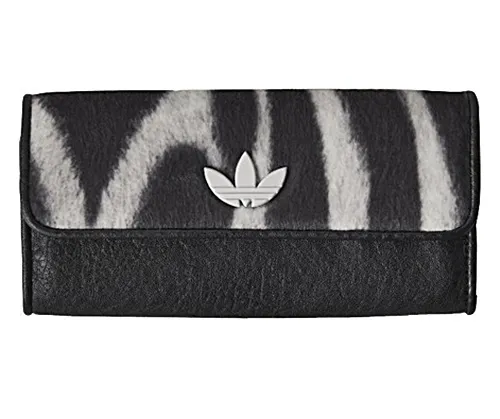 Billetero Adidas Original Zebra (negro/blanco)