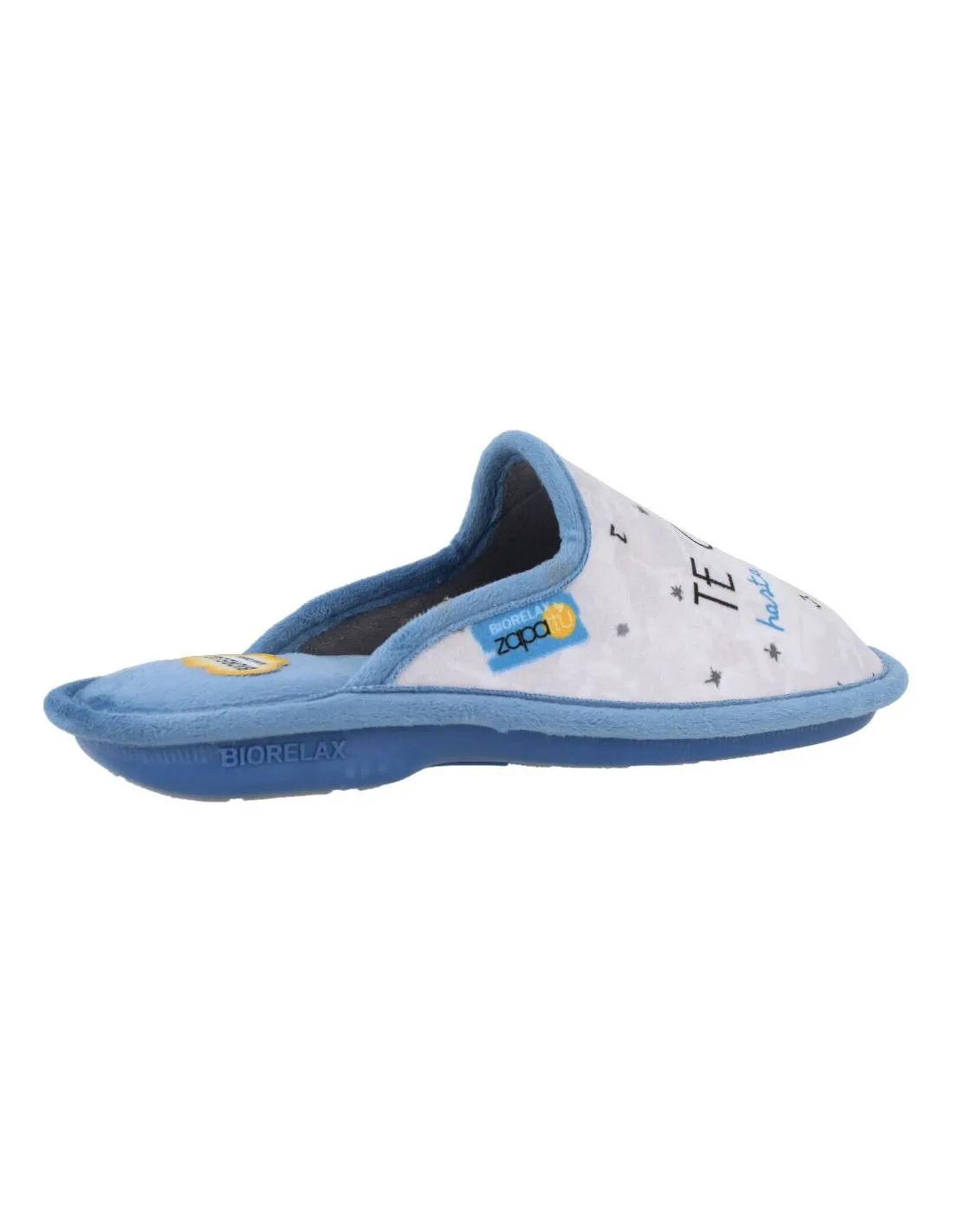BIORELAX  ZAPATILLAS CASA MUJER HASTA EL INFINITO ÍNDIGO