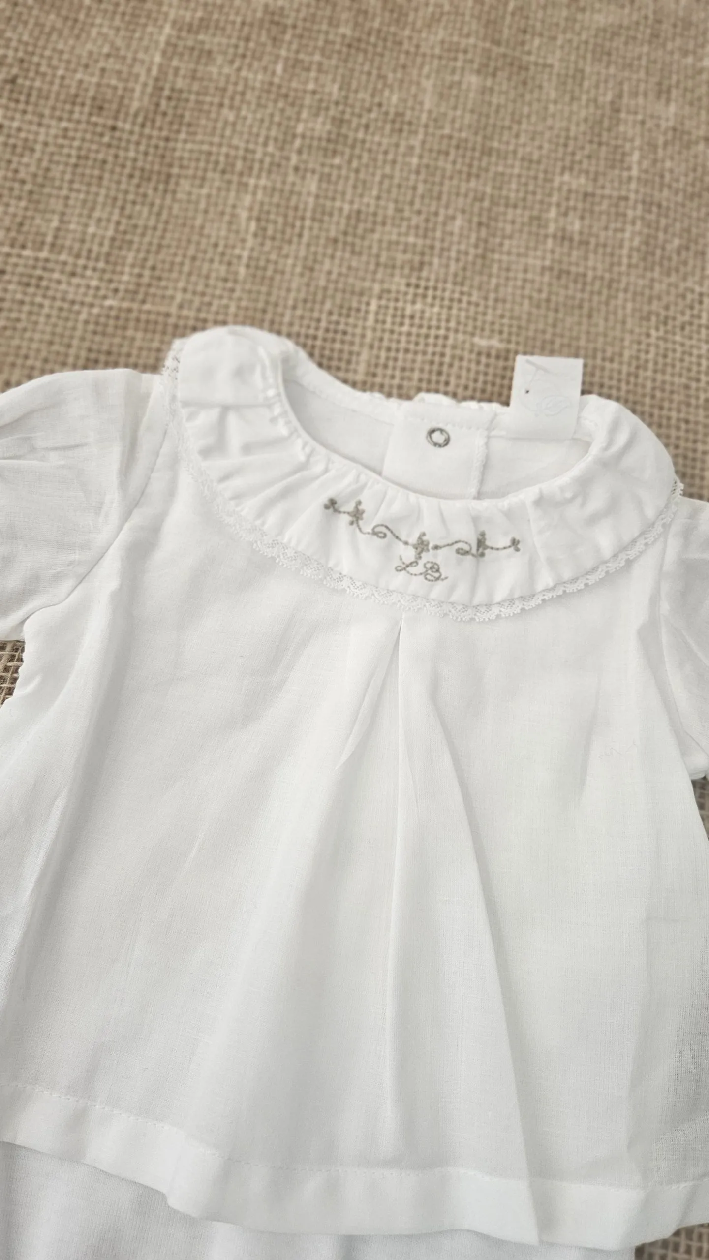 Body bebé exterior Laranjinhna P070145 bordado