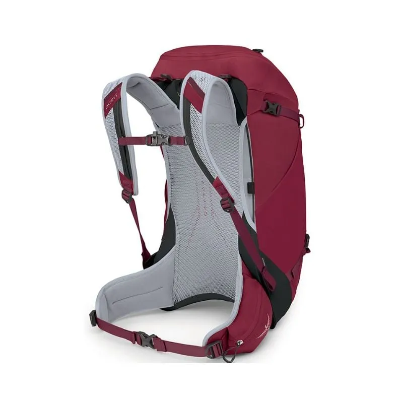 Bolsa de senderismo Osprey Hikelite 32 (Rojo Sangría)