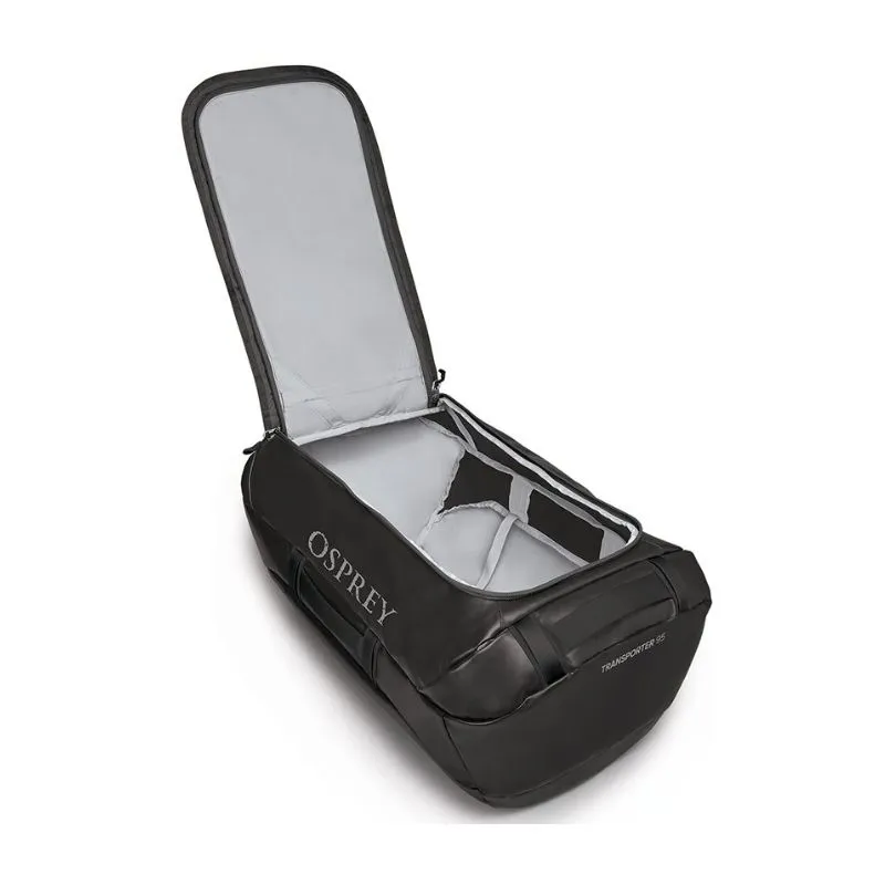 Bolsa de viaje Osprey Transporter 95 (Negro)