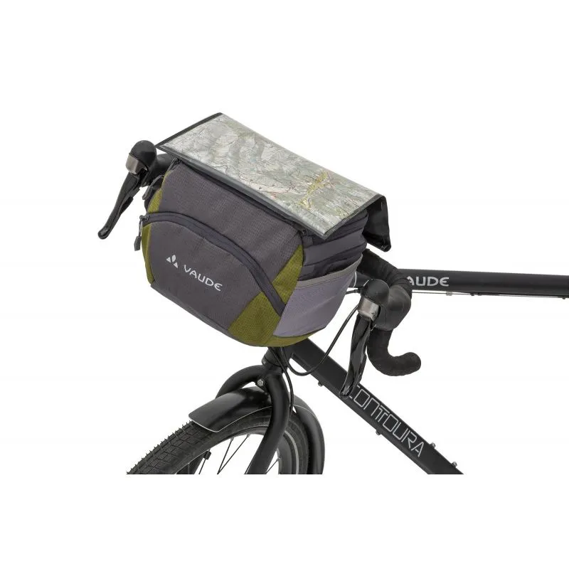 BOLSA PARA BICICLETA VAUDE ONTOUR BOX L  KLICKFIX READY (NEGRO)