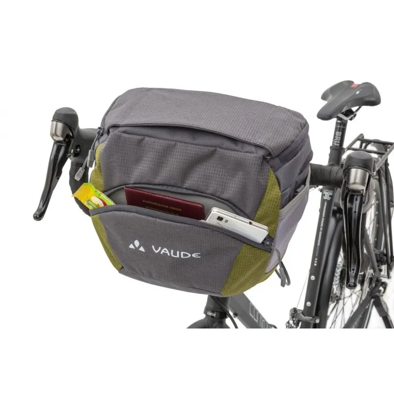 BOLSA PARA BICICLETA VAUDE ONTOUR BOX L  KLICKFIX READY (NEGRO)