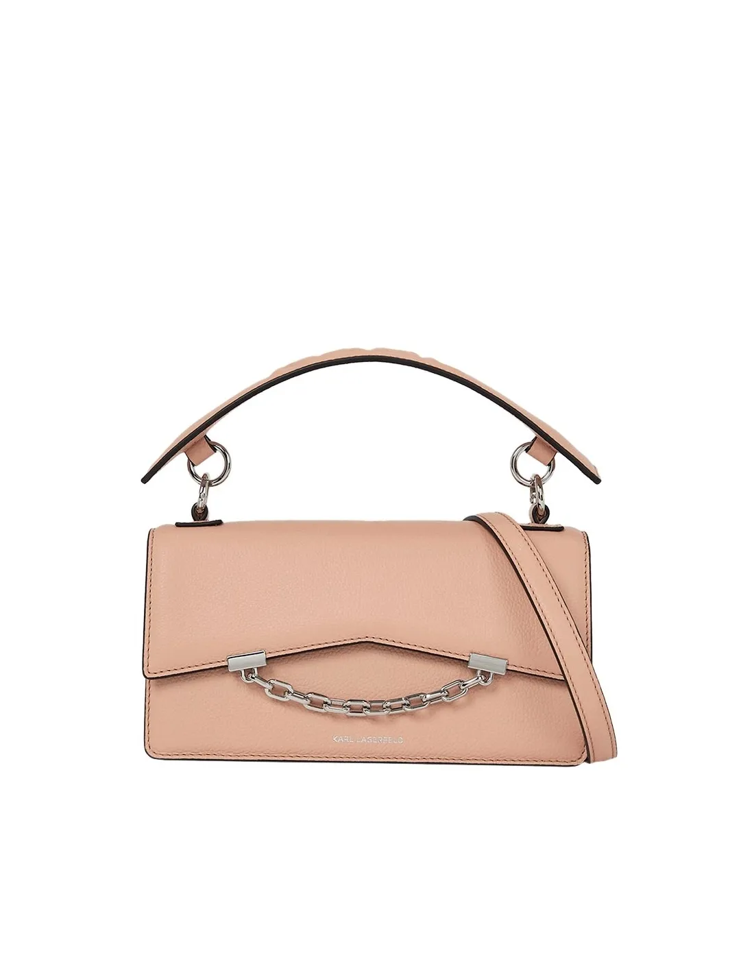 Bolso de hombro beige K/Seven