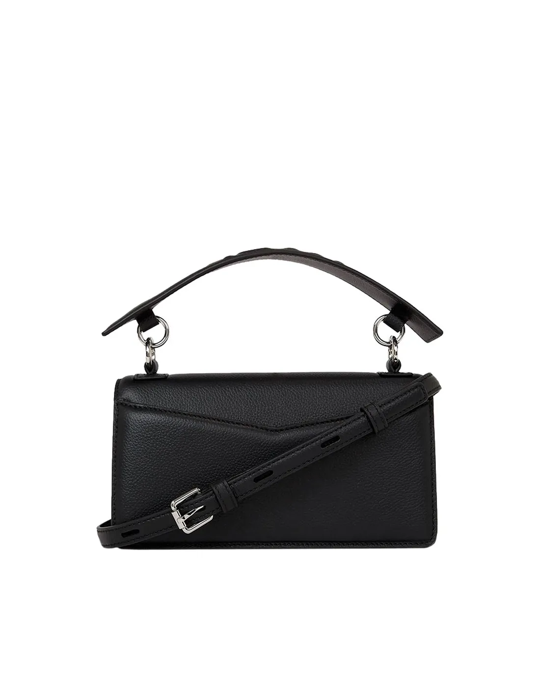 Bolso de hombro negro K/Seven