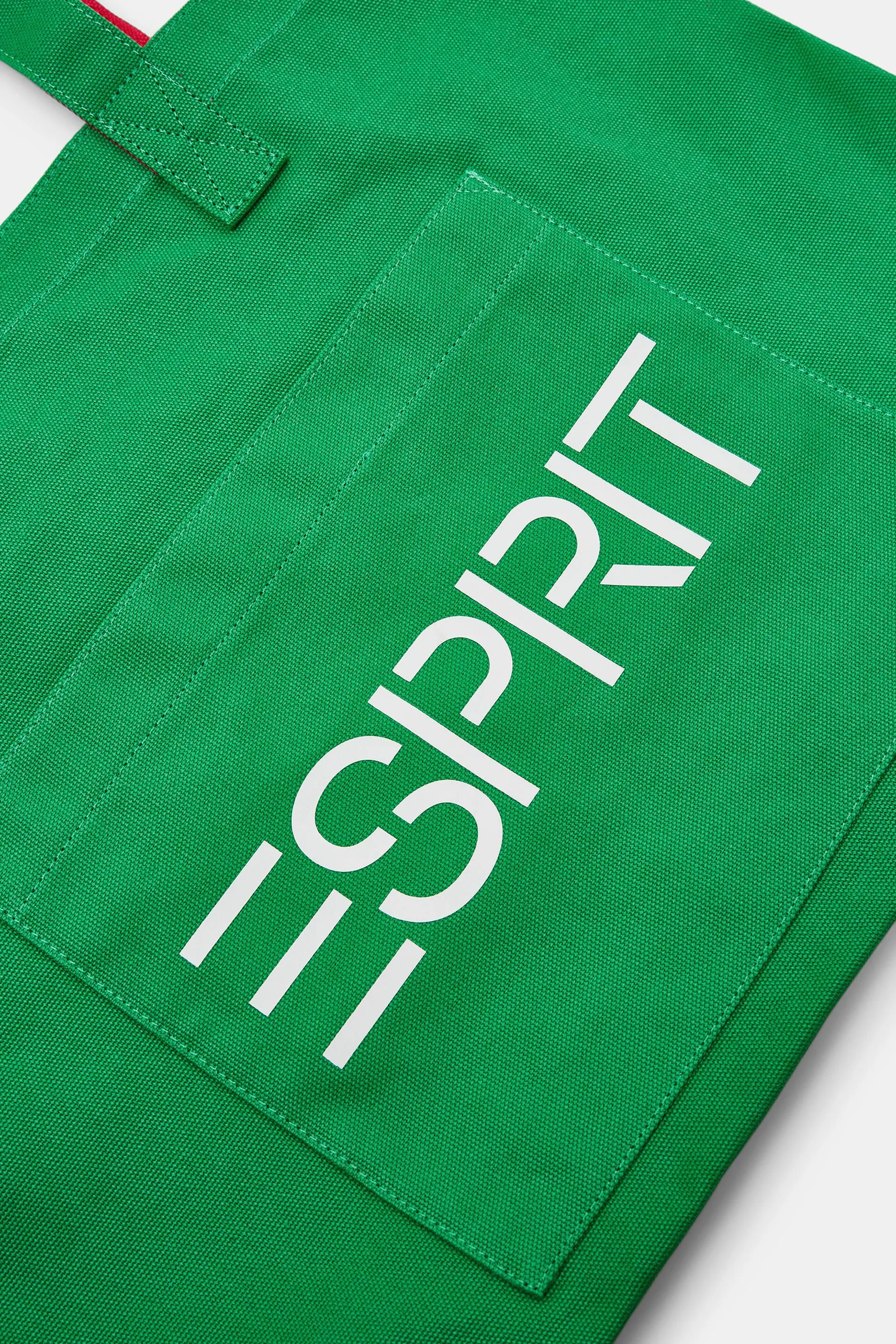 Bolso de mano de lona con logotipo
