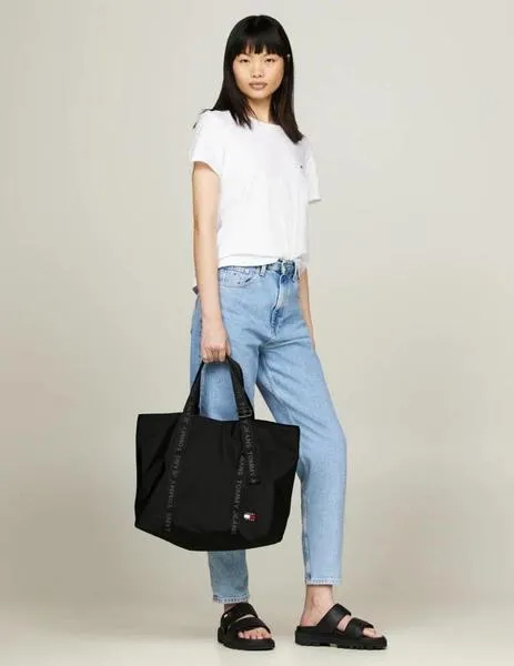 Bolso negro DAILY TOTE de Tommy Jeans