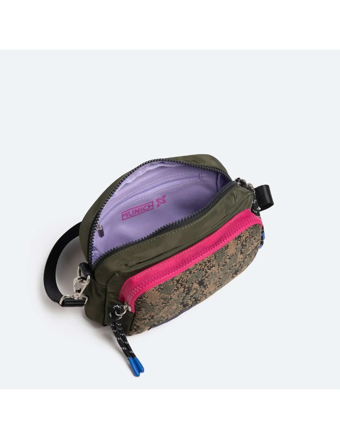 BOLSO PLASTIFICADO MUNICH DEEP CROSSBODY