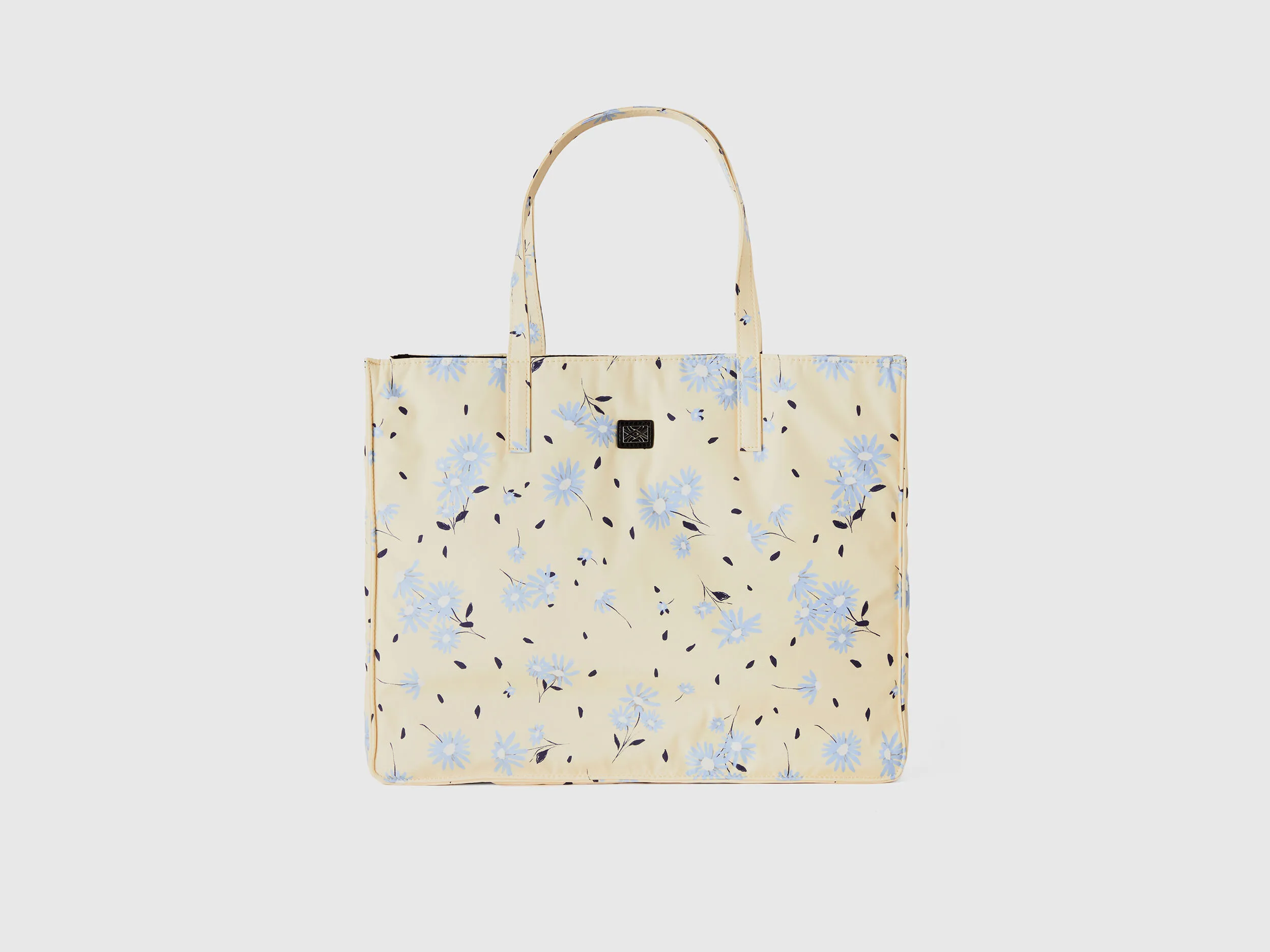 Bolso shopper de flores