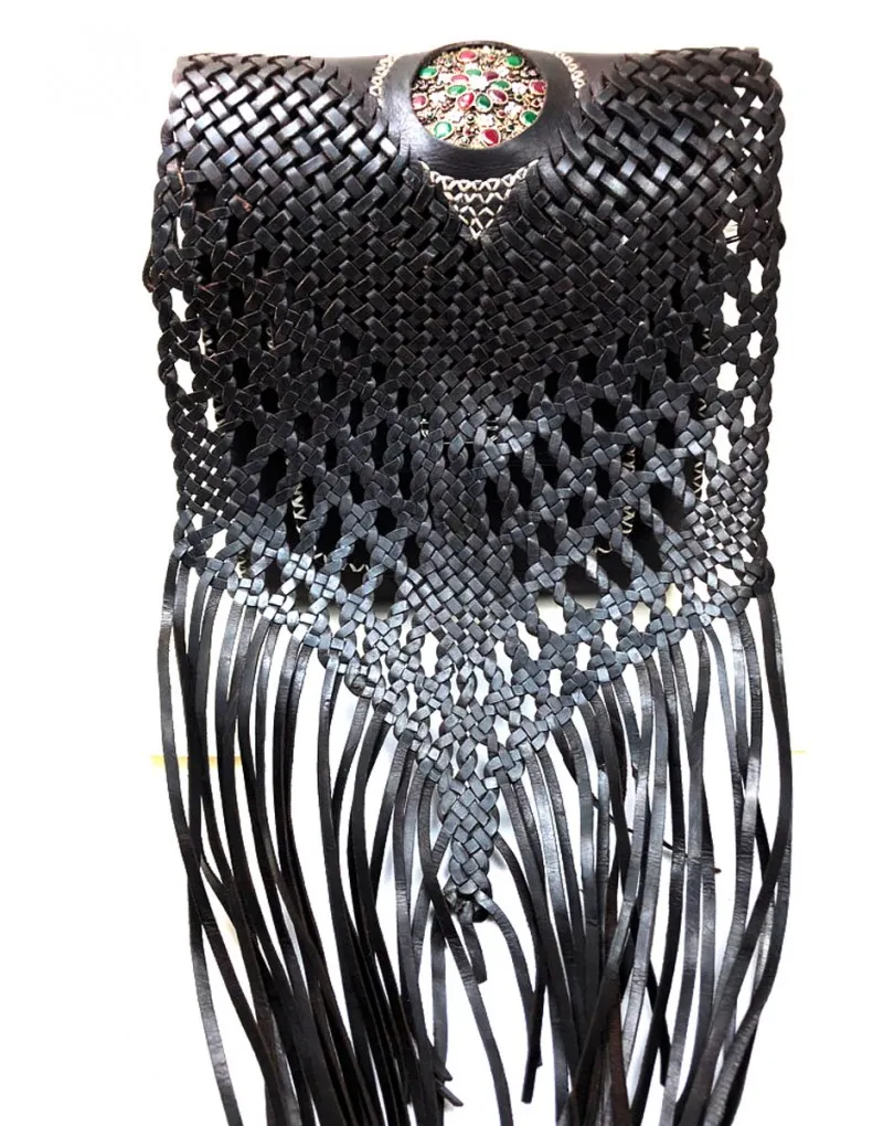 BOLSOS DE MUJER EN PIEL HECHOS A MANO ESTILO GIPSY